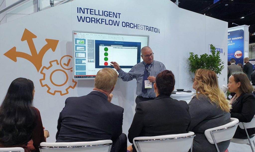 Sectra workflow orchestration demo at RSNA 2019