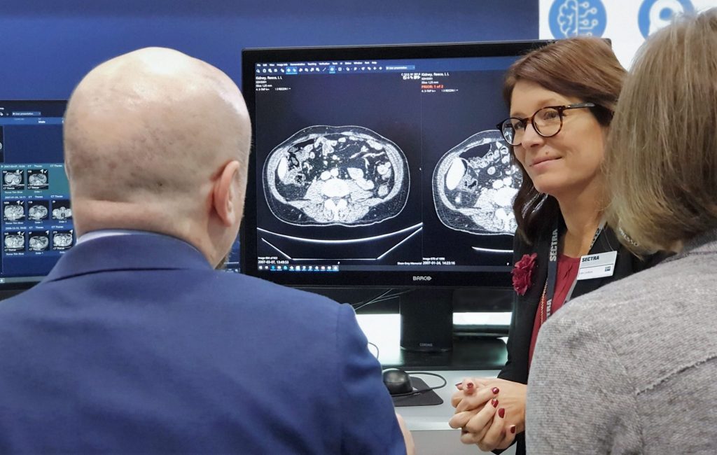 Sectra radiology demo at RSNA 2019