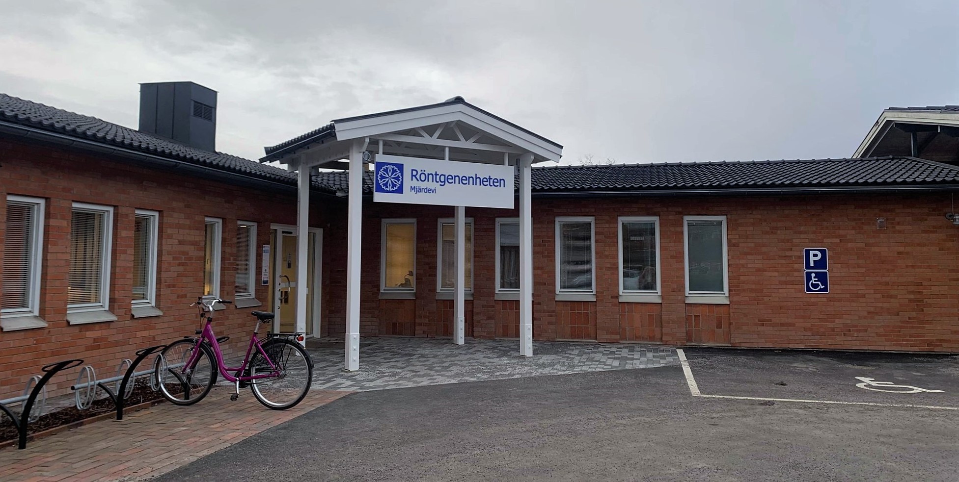 Entrén till Röntgenenheten i Mjärdevi, Linköping