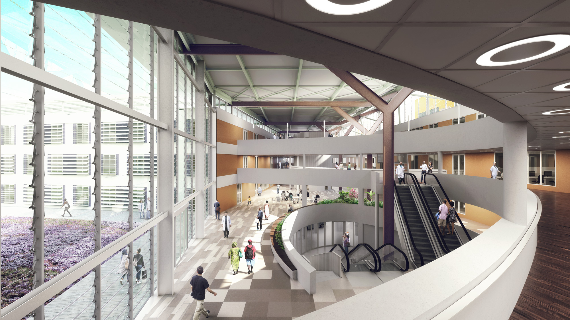 Cura Ao Medical Center The Center Of Innovative Care In The Caribbean   Fotoalbum Bouw Nieuwste Rendering Hno Ziekenhuis 4 