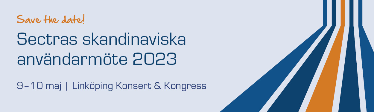 Save the date: Sectras skandinaviska användarmöte 2023