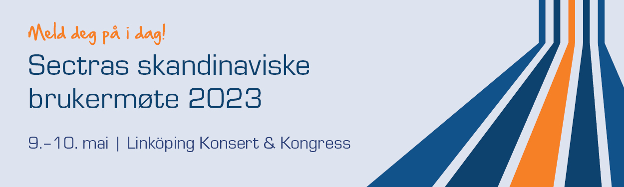 Sectras skandinaviske brukermøte 2023 – meld deg på i dag!