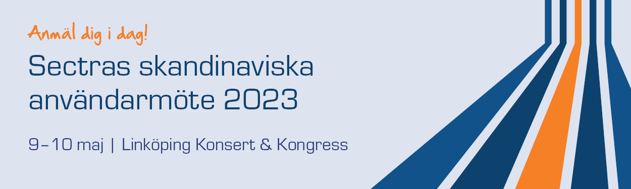 Sectras skandinaviska användarmöte 2023 – anmäl dig i dag!